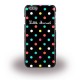 Etui Little Marcel Noir Pois Hard Case iPhone 6 6s Black