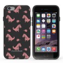 Etui PureGear iPhone 6 6S 4,7" Slim Shell Motif Pink Dinosaur