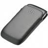 Leather Pocket Blackberry 9380 Black
