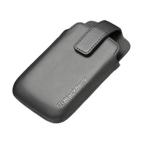 Leather Pocket Holster Blackberry 9380 Black