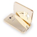 Etui Luxury Mirror Bumper Samsung Galaxy A3 Gold