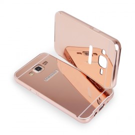 Etui Luxury Mirror Bumper Samsung Galaxy A3 Rose Gold