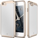 Etui Caseology iPhone 6 Plus 6s Plus Envoy Carbon Fiber White