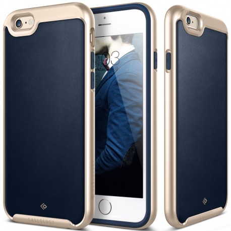 Etui Caseology Envoy iPhone 6 Plus 6s Plus Leather Navy Blue