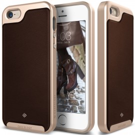 Etui Caseology Envoy iPhone 5 5s SE Leather Brown