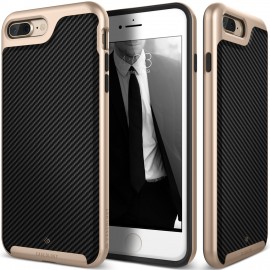 Etui Caseology iPhone 7 Plus / 8 Plus Envoy Carbon Fiber Black
