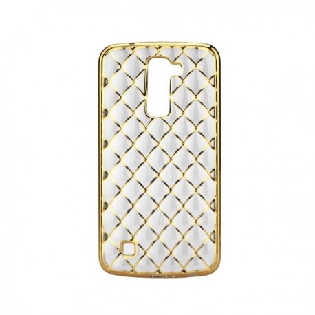 Etui Luxury Gel LG K10 Gold