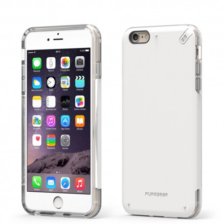 Etui PureGear Dualtek Pro iPhone 6 6s White/Clear