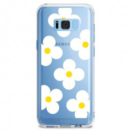 Etui Rearth Ringke Fusion Samsung Galaxy S8 White Daisies