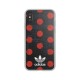 Etui Adidas iPhone X 70's Clear Case Red