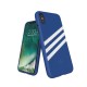 Etui Adidas iPhone X Suede Moulded Blue