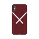 Etui Adidas iPhone X XBYO Moulded Case Burgundy