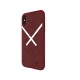 Etui Adidas iPhone X XBYO Moulded Case Burgundy
