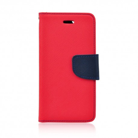 Etui Kabura Fancy Book Case Samsung Galaxy J3 2016 Red / Dark Blue