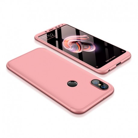 Etui 360 Protection Xiaomi Redmi Note 5 Pink