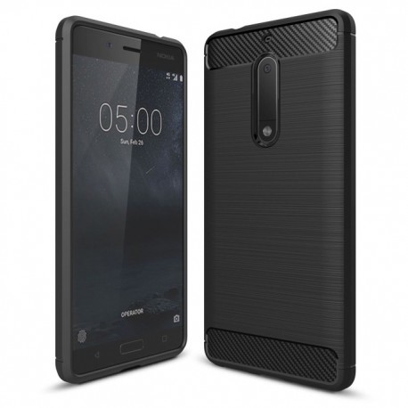 Futerał Forcell CARBON Nokia 5 Black