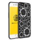 Etui MSVII iPhone 7 / iPhone 8 Flower Black
