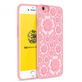 Etui MSVII iPhone 7 / iPhone 8 Flower Pink