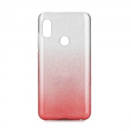 Futerał Forcell SHINING Xiaomi Redmi Note 5 / Redmi Note 5 Pro Transparent/Różowy