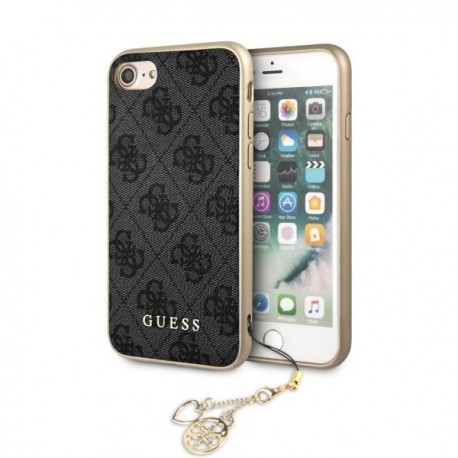 Etui Guess Iphone 7 / 8 4G Charms Grey