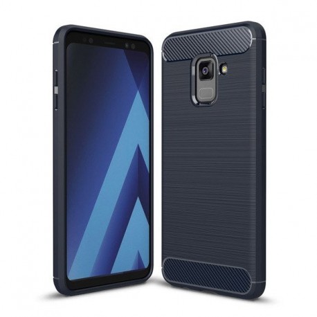Etui CARBON Samsung Galaxy A8 2018 Blue