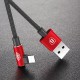 Kabel USB-C Baseus MVP Elbow Red