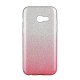 Etui Futerał Samsung Galaxy A6 2018 SHINING Clear/Pink
