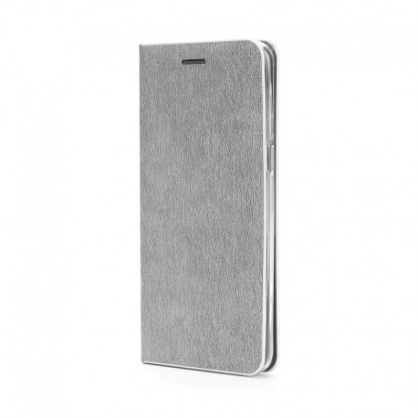 Etui Luna Book Samsung Galaxy S9+ Silver