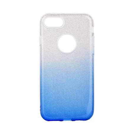 Etui SHINING iPhone 7 / 8 Clear/Blue