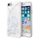 Etui Guess do iPhone 7/8/SE 2020 Marble White