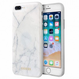 Etui Guess do iPhone 7 Plus / 8 Plus Marble White