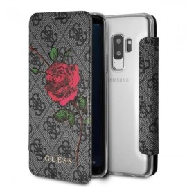 Etui Guess Samsung Galaxy S9+ G965 Flower Desire Book Grey