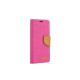 Etui Canvas Book Huawei P8 Lite Pink