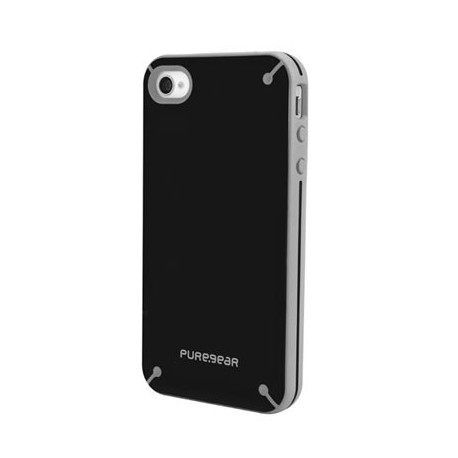 PureGear Slim Shell iPhone 4 4s Black Tea