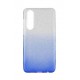 Etui SHINING Samsung Galaxy A50 A505 Clear / Blue