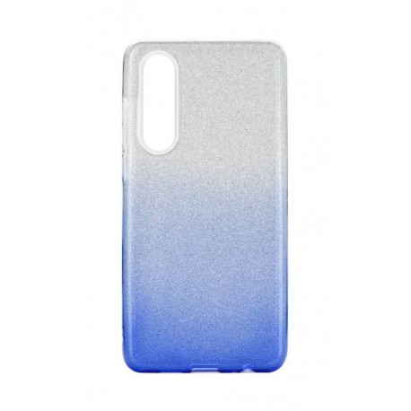 Etui SHINING Samsung Galaxy A50 A505 Clear / Blue