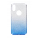 Etui SHINING Samsung Galaxy A40 A405 Clear / Blue