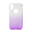 Etui SHINING Samsung Galaxy A40 A405 Clear / Violet