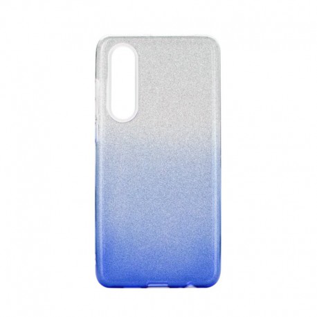 Etui SHINING Samsung Galaxy A10 A105 Clear/Blue