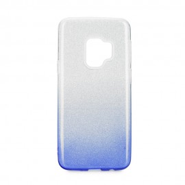 Etui SHINING Samsung Galaxy S9 G960 Clear / Blue