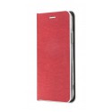 Etui Luna Book Huawei Y7 2019 Red Silver