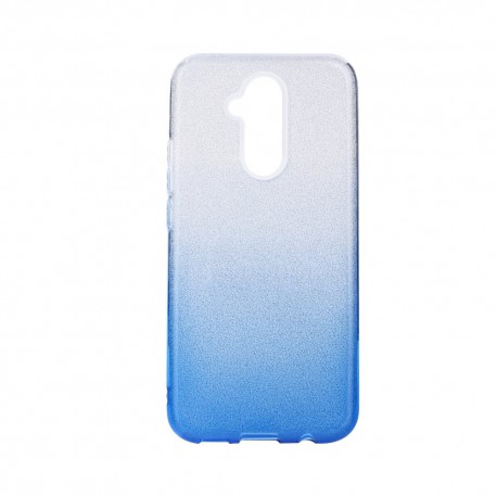 Etui SHINING Huawei Mate 30 Lite Clear/Blue