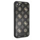 Etui Guess do Iphone 7 / 8 Peony G Double Layer Glitter Black