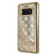 Etui Guess Samsung Galaxy S10E S10 Lite G970 4G Peony Liquid Glitter Gold