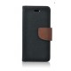 Etui Fancy Book Samsung Galaxy S7 G930 Black / Brown