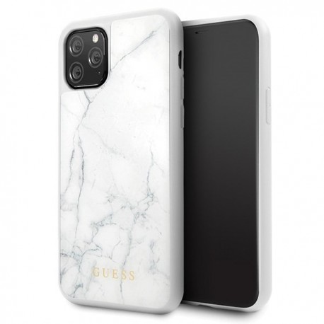 Etui Guess do iPhone 11 Pro Marble White