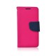 Etui Fancy Book Samsung Galaxy J3 2016 Pink / Dark Blue