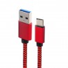 Kabel Remax Agile 3in1 USB - micro USB / Lightning / USB Type C 2.8A BLACK 1m