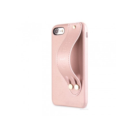 Etui Guess Iphone 7 / 8 Saffiano With Strap Rose