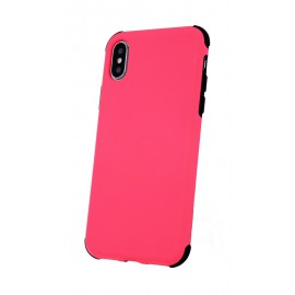 Etui Defender Rubber do iPhone X/Xs Pink